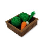 Cesta de mimbre acacia A