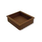 Cesta de mimbre acacia A