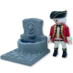 Fuente de agua pared baja A