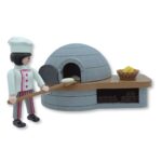 Horno de leña panadería A