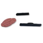 Pared con ventana mediana recta y grieta 80×80 A