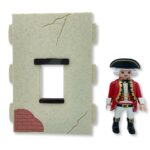 Pared con ventana recta mediana y grieta 80×120 A