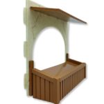 Pared extra grande parada mercado 130x120mm A