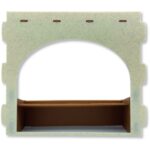 Pared extra grande parada mercado 130x120mm A