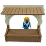 Pared extra grande parada mercado 130x120mm A