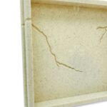 Tejado almena cuadrada con voladizo y grieta 100×100 A