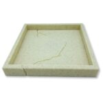 Tejado almena cuadrada y grieta sin voladizo 100×100 A