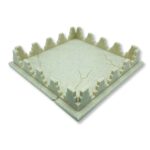 Tejado almenado con voladizo y grieta 106x106mm A