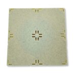 Tejado semiesfera con grieta sin voladizo 100x100mm A