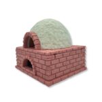 Horno de leña con ladrillos A