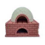 Horno de leña con ladrillos A