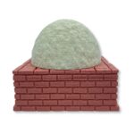 Horno de leña con ladrillos A