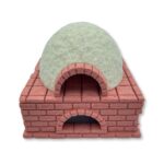 Horno de leña con ladrillos A