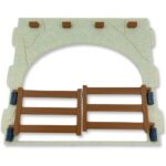 Pared con arco extra grande vallas establo A