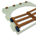 Pared con arco extra grande vallas establo A