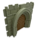 Puerta gótica catedral A