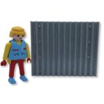 Valla obra corrugada A