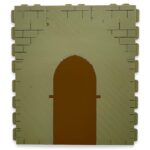 Gran puerta gótica 4 columnas A