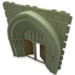 Gran puerta gótica catedral A