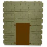 Gran puerta tímpano romana A