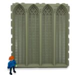 Gran ventana gótica con rejilla A