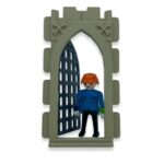 Puerta gótica con cruz templaría A