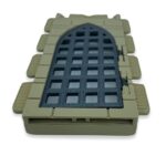 Puerta gótica con cruz templaría A