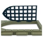 Puerta gótica con cruz templaría A