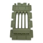 Ventana gótica 4 aberturas con balconada A