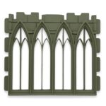 Ventana gótica 8 arcadas finas A