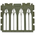 Ventana gótica 8 arcadas finas A